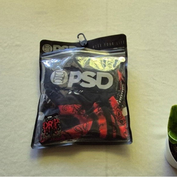 PSD  Bandana Boxer  Brief Color BLK. Size XXL. - Picture 4 of 5